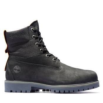 Timberland Férfi 6-Inch ReBOTL Fabric Vízálló Bakancs Fekete